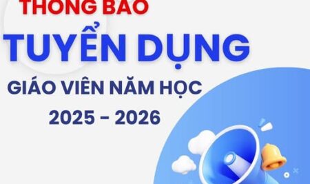 THÔNG BÁO TUYỂN DỤNG