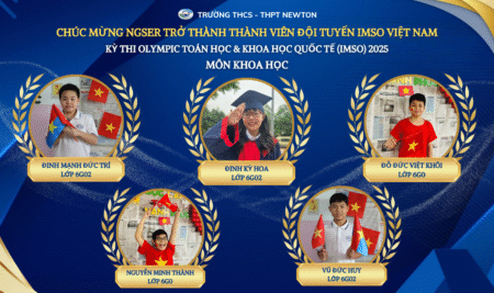 Ấn tượng trường tư thục góp gần 50% thành viên đội tuyển quốc gia IMSO 2025