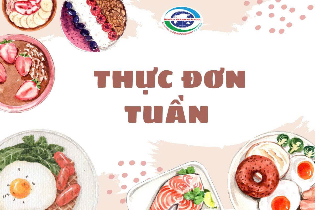 THỰC ĐƠN THÁNG 10.2025 TRƯỜNG THCS-THPT NEWTON