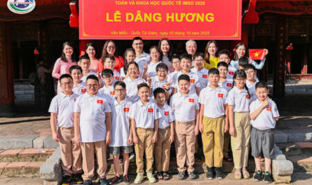 Trường góp nhiều huy chương nhất tại kỳ thi Olympic Toán và Khoa học quốc tế IMSO 2025