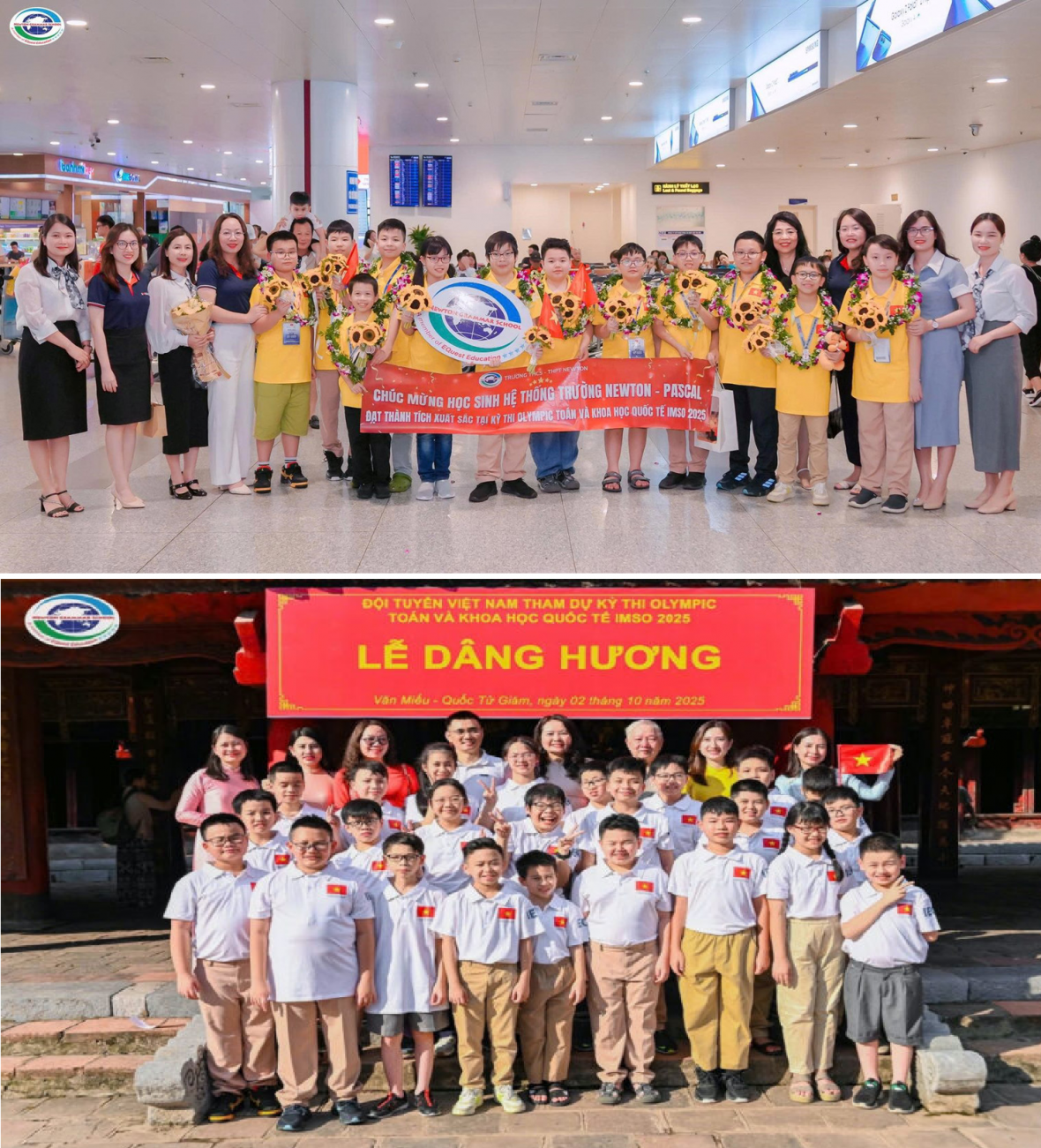 Trường THCS- THPT Newton tiên phong trong các cuộc thi tài năng trong nước và quốc tế