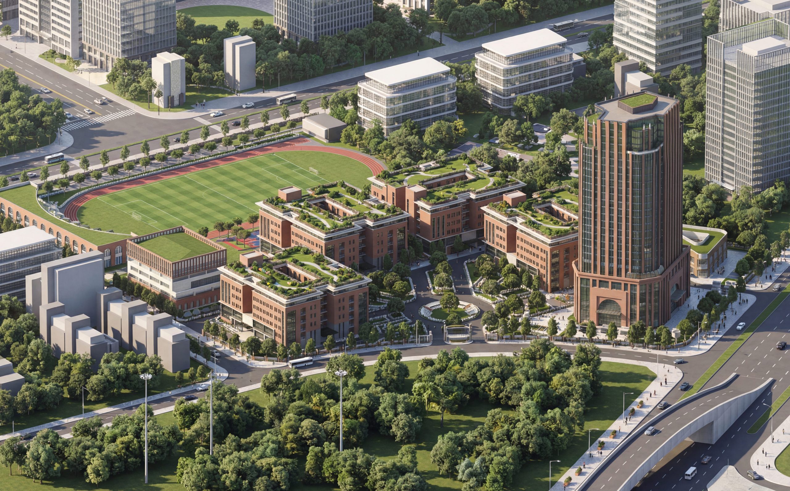 Phoi canh du an To hop Giao duc Bac Song Cam tai TP Hai Phong scaled