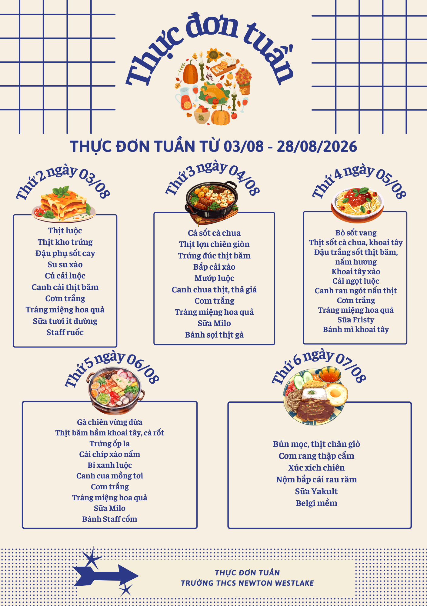 Standard Menu 3