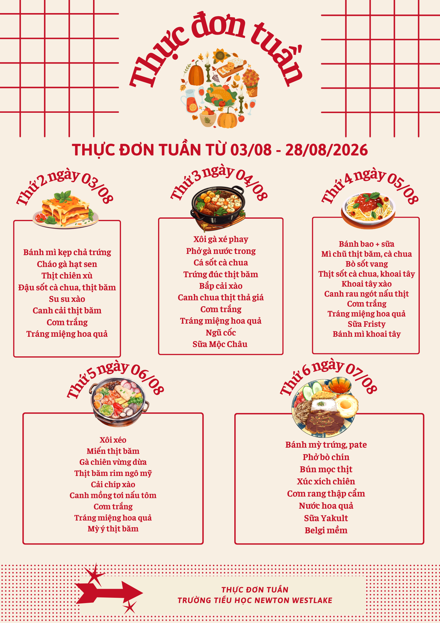 Standard Menu 3