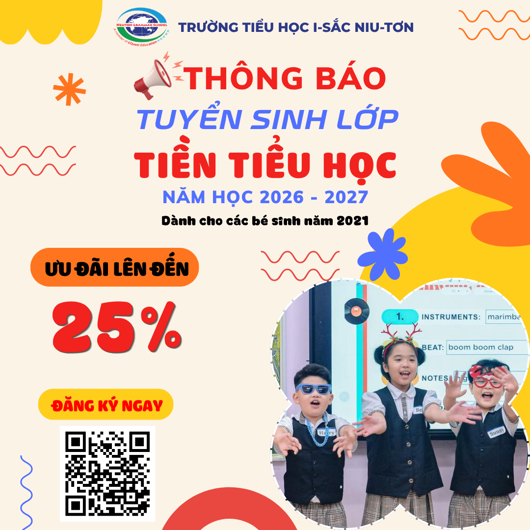 Thong bao tuyen sinh Tien Tieu Hoc