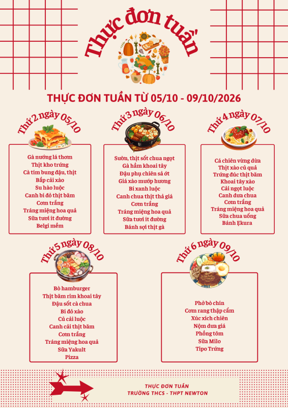 Standard Menu 3